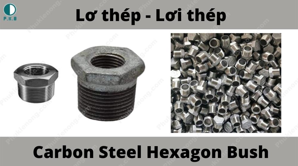 Lơ thép hay còn gọi là lơi thép - Carbon Steel Hexagon Bush