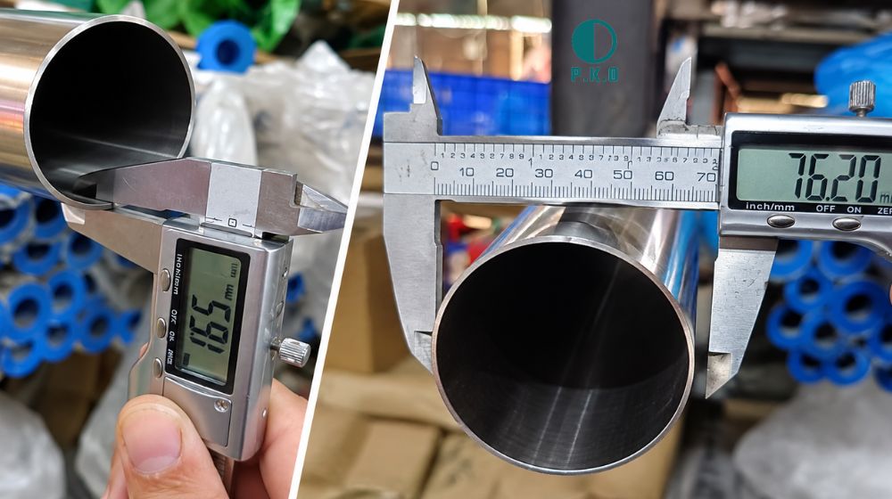 chiều dày ống vi sinh d76.2