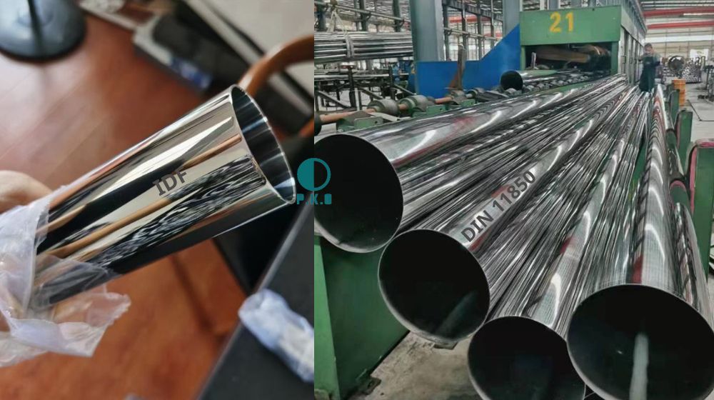 cỡ ống ống vi sinh idf và din