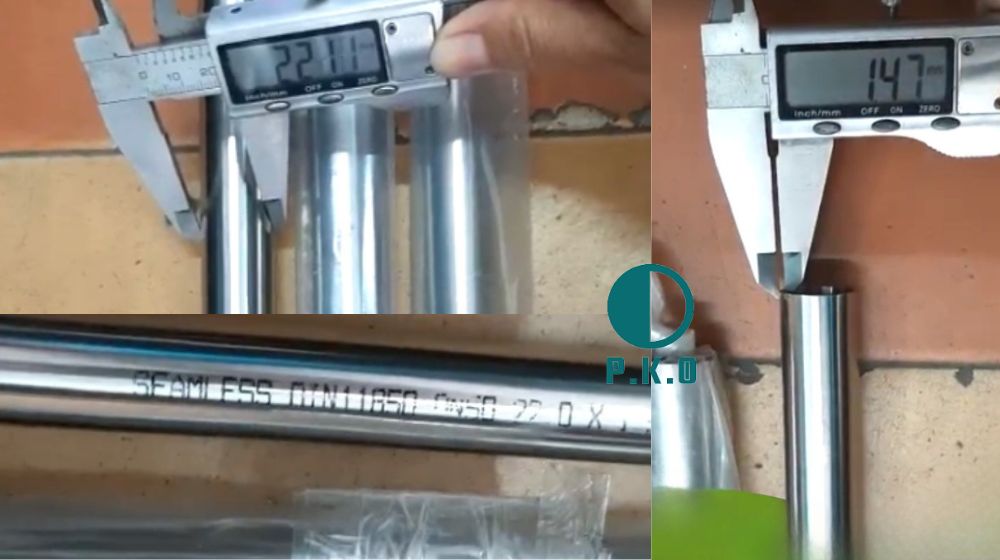 thực tế đo ống vi sinh d22