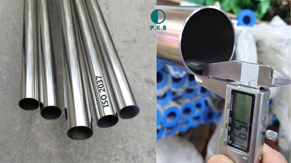 Dung sai của ống vi sinh chuẩn ISO