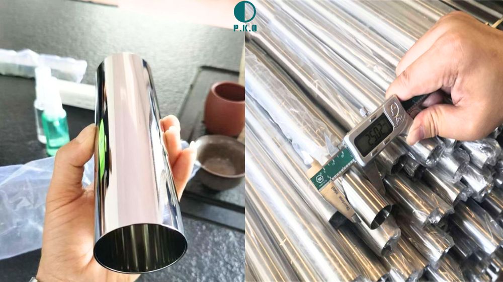 Dung sai đường kính ngoài ống inox vi sinh DIN
