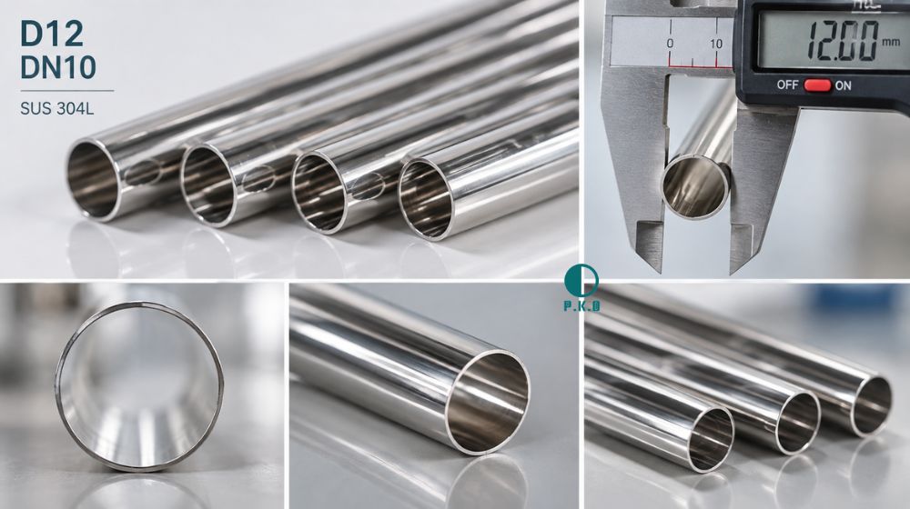 dung sai ống vi sinh D12 DN10