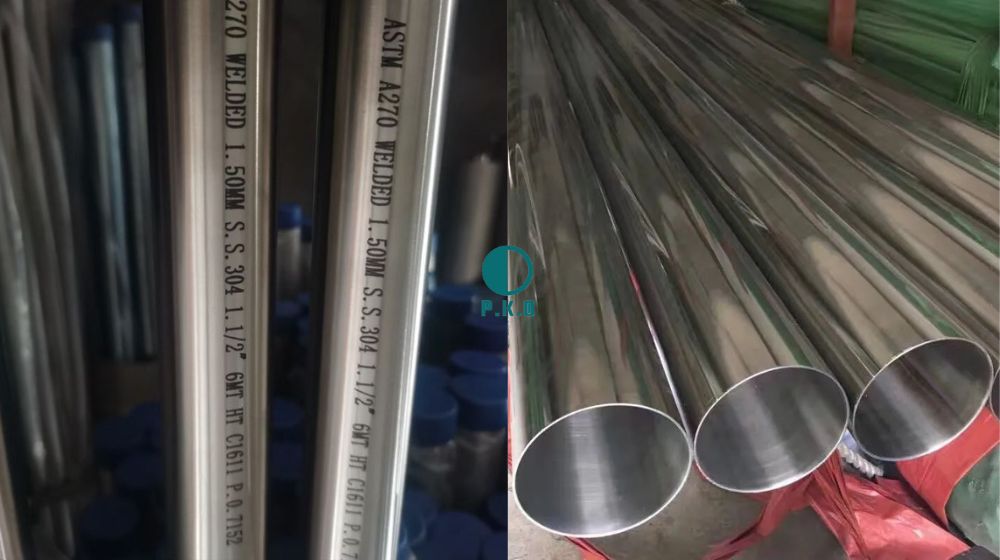 kích cỡ ống vi sinh 304