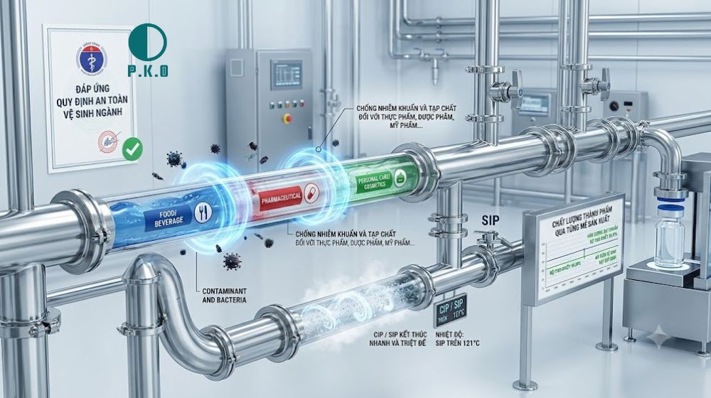 mục đích sử dụng ống vi sinh