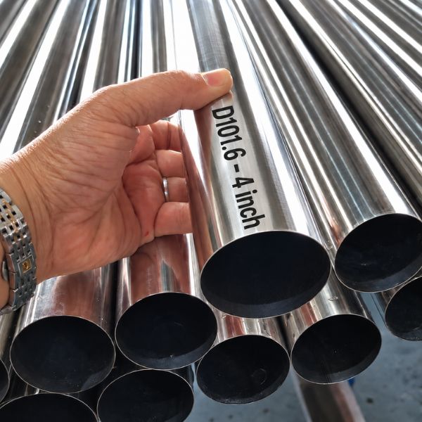 ống vi sinh d101.6 4inch