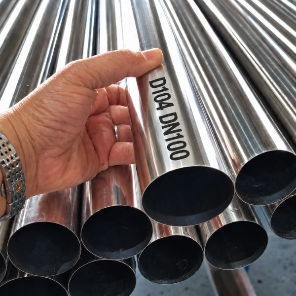 ống vi sinh d104 dn100