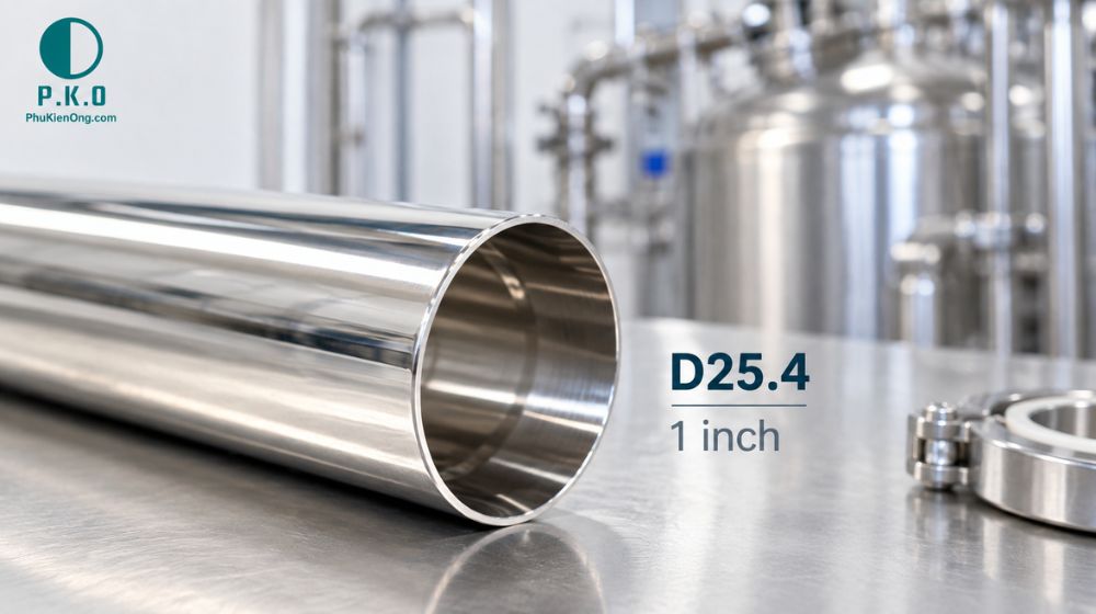 ống vi sinh D25.4 là gì