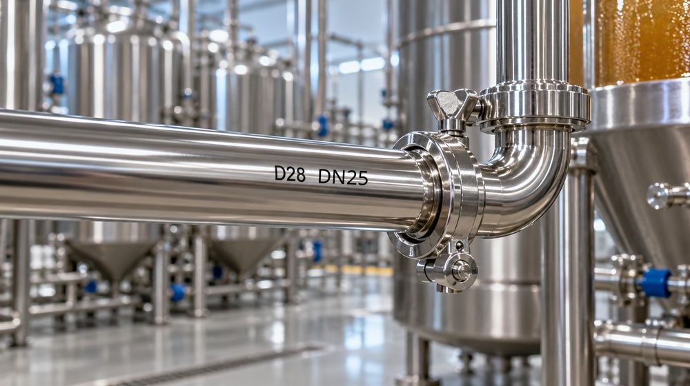ống vi sinh d28 dn bao nhiêu