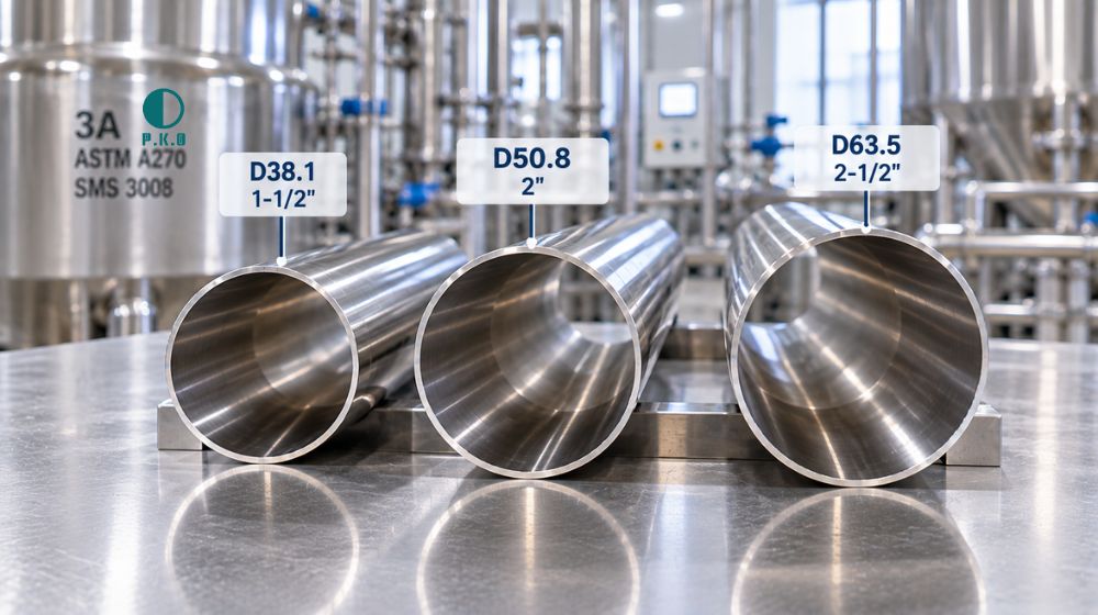 ống vi sinh d50.8 mấy inch