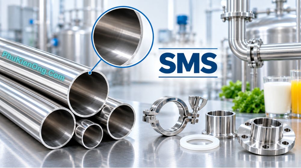 Thế nào là ống inox vi sinh SMS