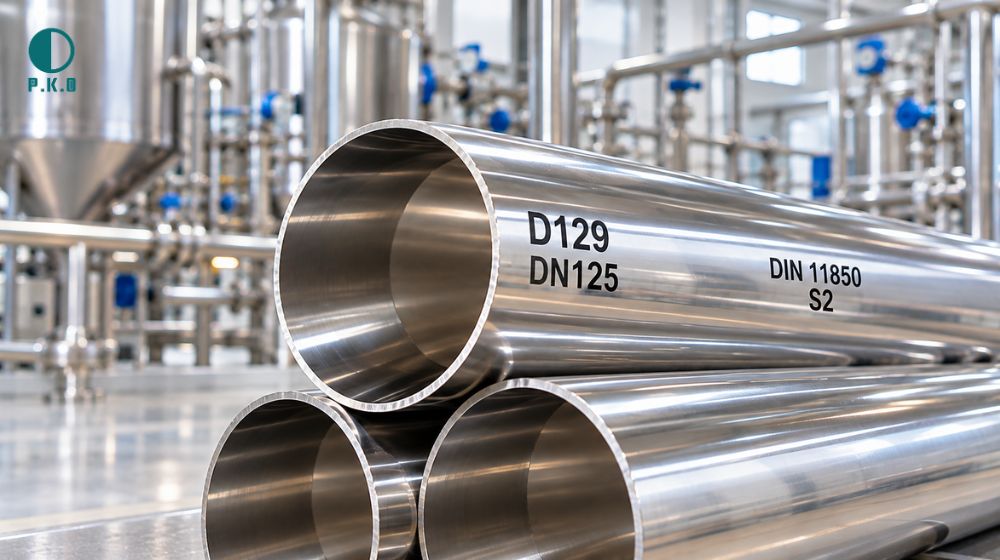 tiêu chuẩn ống vi sinh d129 dn125