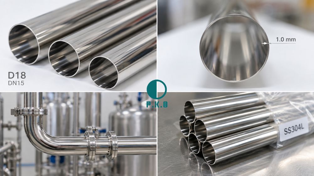 ứng dụng ống vi sinh D18