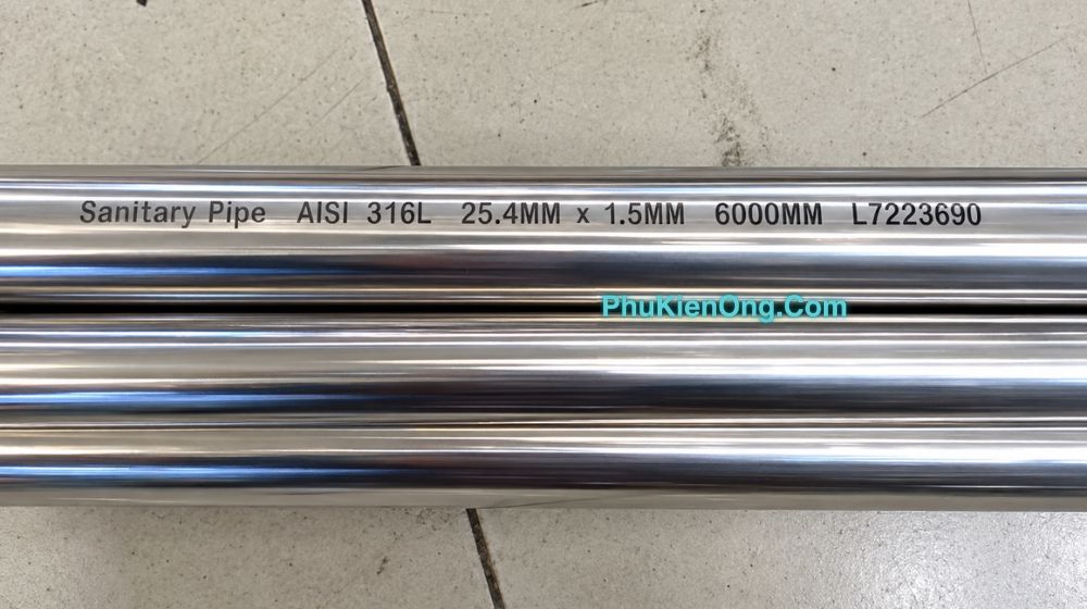 ống vi sinh 316l
